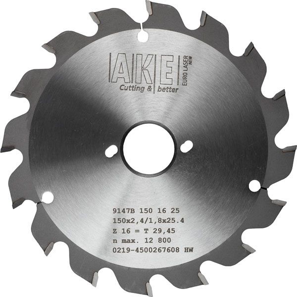 MTR-05 Circular saw blade Wood 150 X 2.4/1.8 Z= 16 T