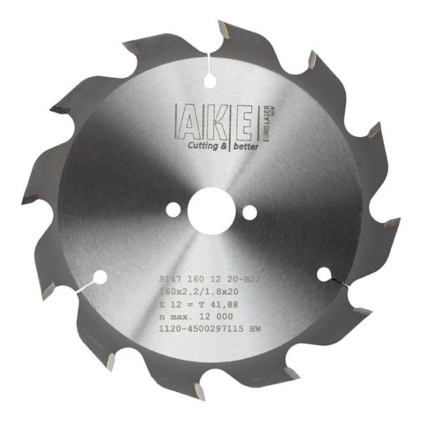MTR-10 Circular saw blade Wood 160 X 2.2/1.8 Z= 12 W