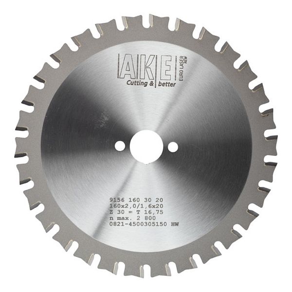 MTR-12 Circular saw blade Dry-Cut 160X2.0/1.6 Z=30W/FA