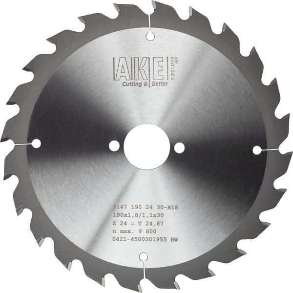 MTR-22 Circular saw blade Wood 190 X 1.8/1.1 Z= 24