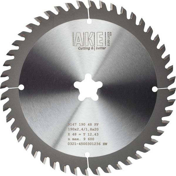 MTR-26 Circular saw blade wood 190X2,4/1,8 Z=48 W FASTFIX