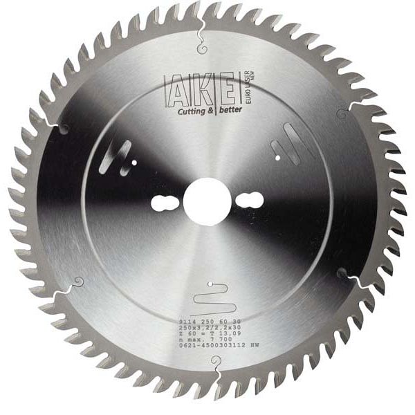 MTR-44 Circular saw blade wood 250 X 3.2/2.2 Z= 60 W