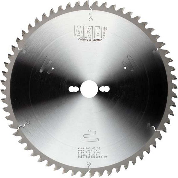 MTR-56 Circular saw blade wood 305 X 2.8/2.0 Z= 60 W Neg.