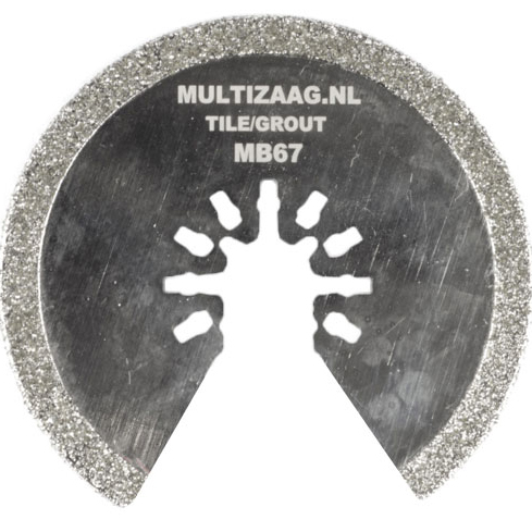 Diamond-Grit Oscillating Saw Blade MB67